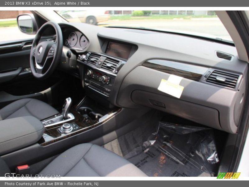 Alpine White / Black 2013 BMW X3 xDrive 35i
