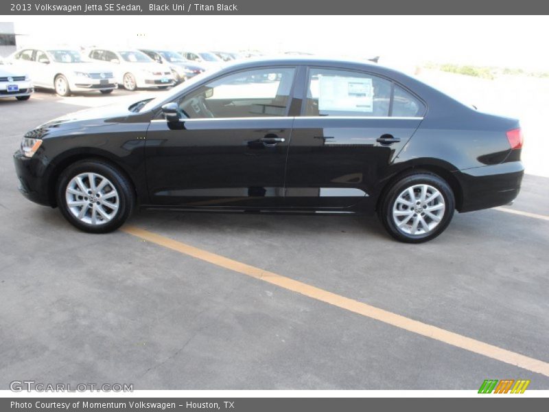Black Uni / Titan Black 2013 Volkswagen Jetta SE Sedan
