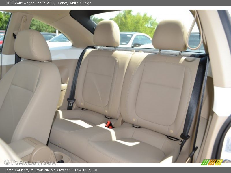 Candy White / Beige 2013 Volkswagen Beetle 2.5L