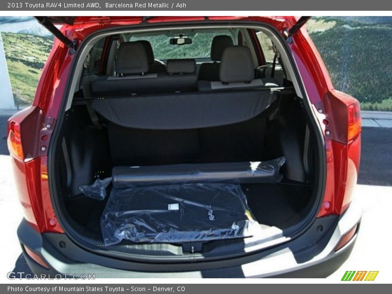 Barcelona Red Metallic / Ash 2013 Toyota RAV4 Limited AWD