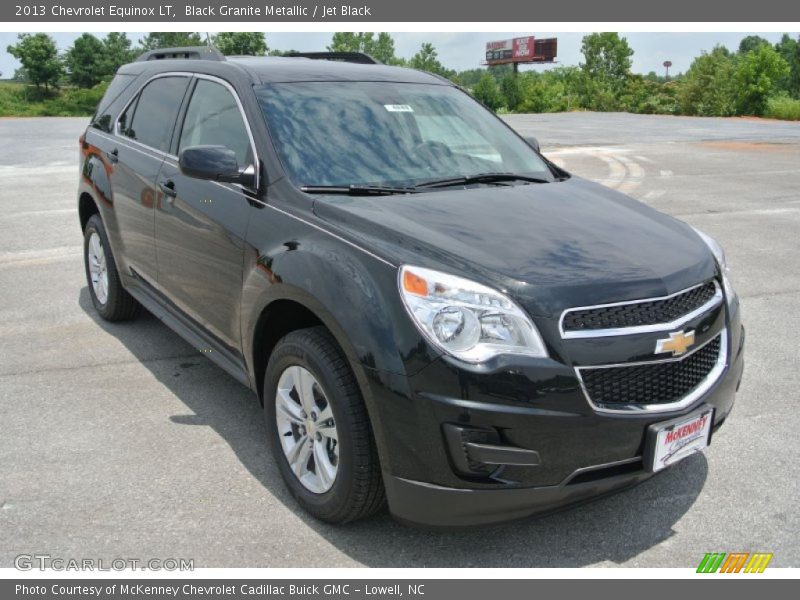 Black Granite Metallic / Jet Black 2013 Chevrolet Equinox LT