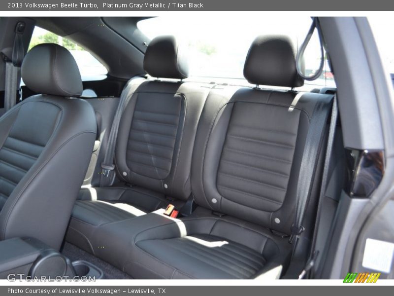 Platinum Gray Metallic / Titan Black 2013 Volkswagen Beetle Turbo