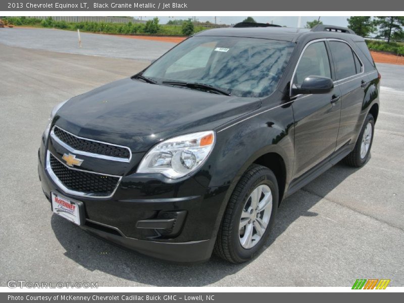 Black Granite Metallic / Jet Black 2013 Chevrolet Equinox LT