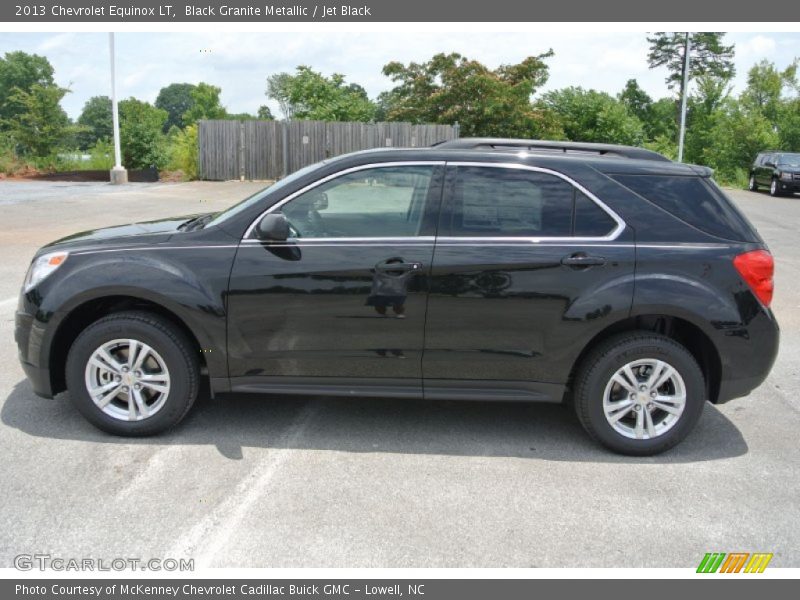 Black Granite Metallic / Jet Black 2013 Chevrolet Equinox LT