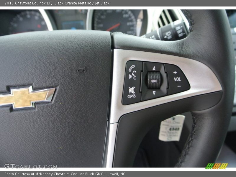 Black Granite Metallic / Jet Black 2013 Chevrolet Equinox LT