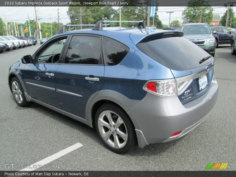 Newport Blue Pearl / Ivory 2010 Subaru Impreza Outback Sport Wagon