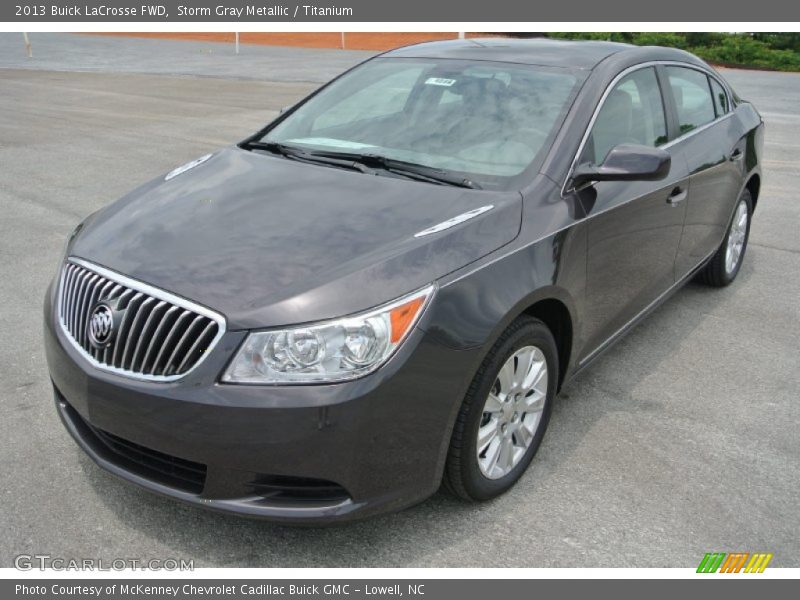 Storm Gray Metallic / Titanium 2013 Buick LaCrosse FWD