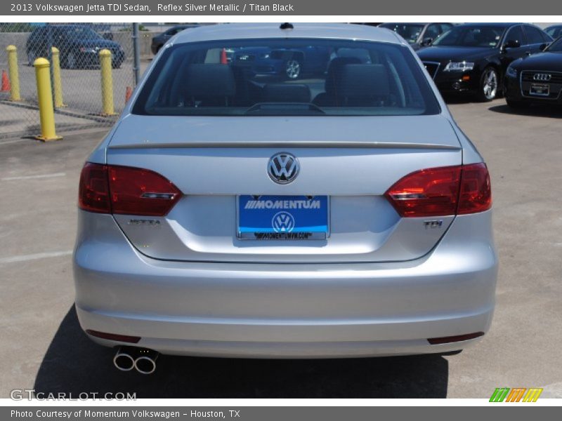 Reflex Silver Metallic / Titan Black 2013 Volkswagen Jetta TDI Sedan