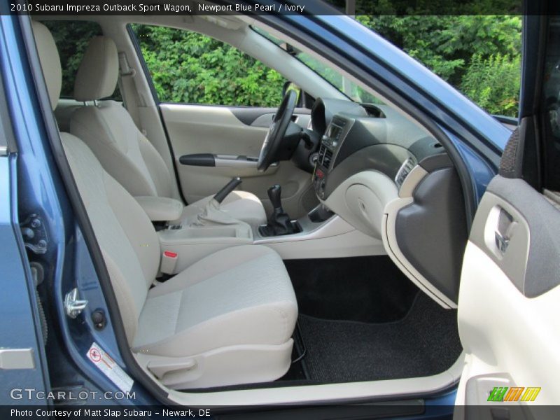 Newport Blue Pearl / Ivory 2010 Subaru Impreza Outback Sport Wagon