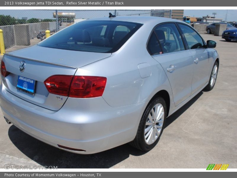 Reflex Silver Metallic / Titan Black 2013 Volkswagen Jetta TDI Sedan