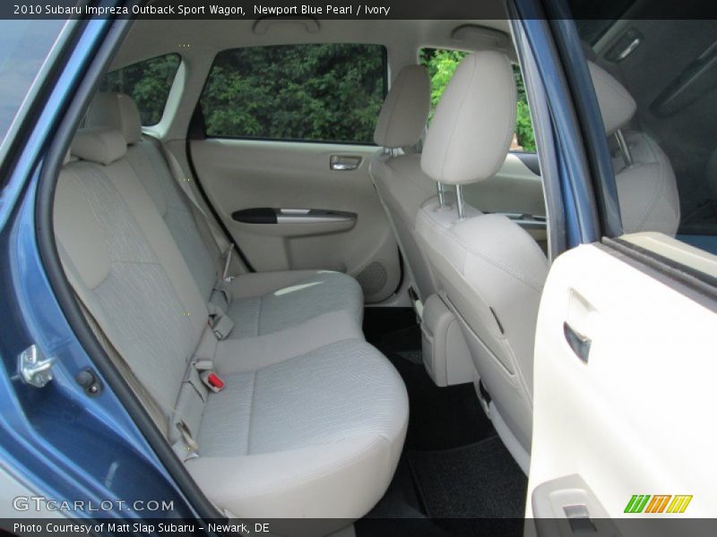 Newport Blue Pearl / Ivory 2010 Subaru Impreza Outback Sport Wagon