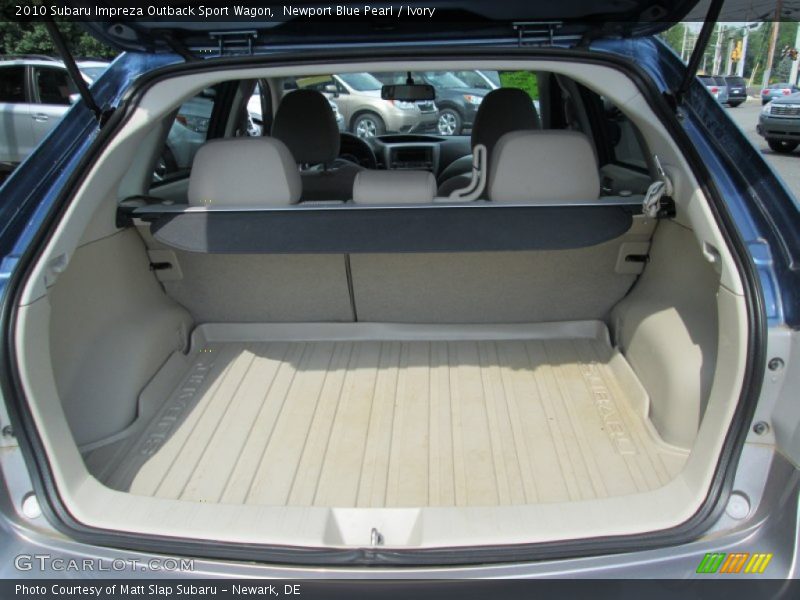 Newport Blue Pearl / Ivory 2010 Subaru Impreza Outback Sport Wagon