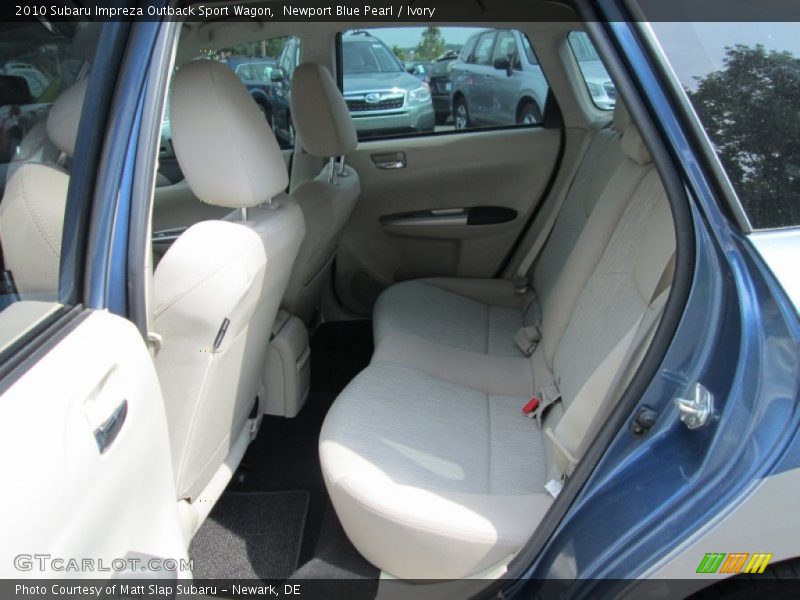 Newport Blue Pearl / Ivory 2010 Subaru Impreza Outback Sport Wagon