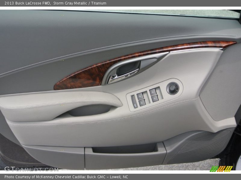 Storm Gray Metallic / Titanium 2013 Buick LaCrosse FWD