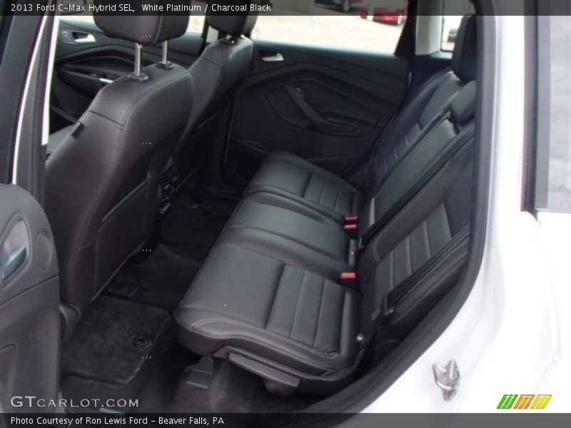 White Platinum / Charcoal Black 2013 Ford C-Max Hybrid SEL