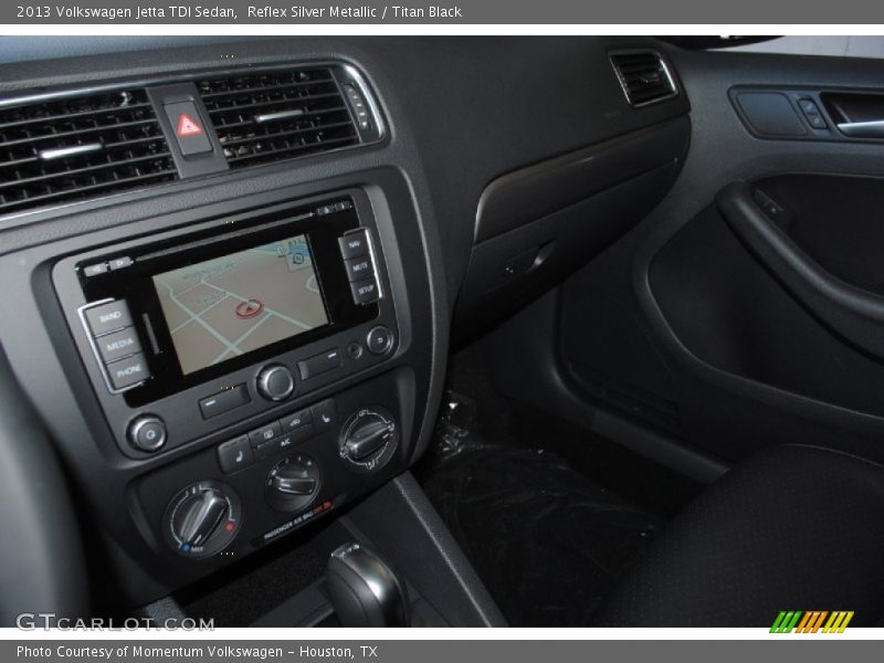 Reflex Silver Metallic / Titan Black 2013 Volkswagen Jetta TDI Sedan