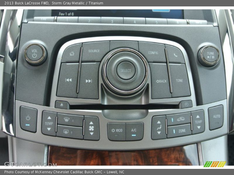 Storm Gray Metallic / Titanium 2013 Buick LaCrosse FWD