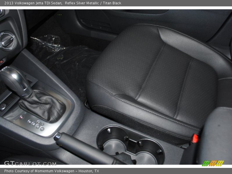 Reflex Silver Metallic / Titan Black 2013 Volkswagen Jetta TDI Sedan
