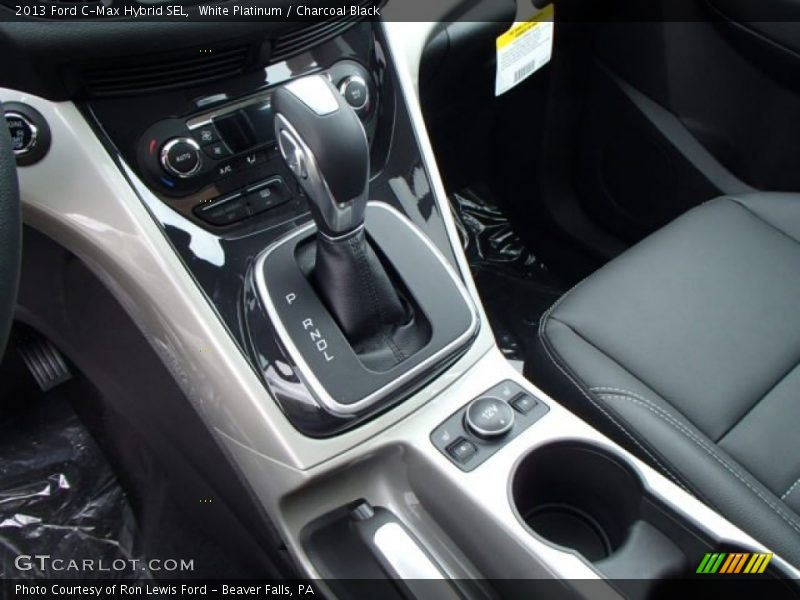 White Platinum / Charcoal Black 2013 Ford C-Max Hybrid SEL