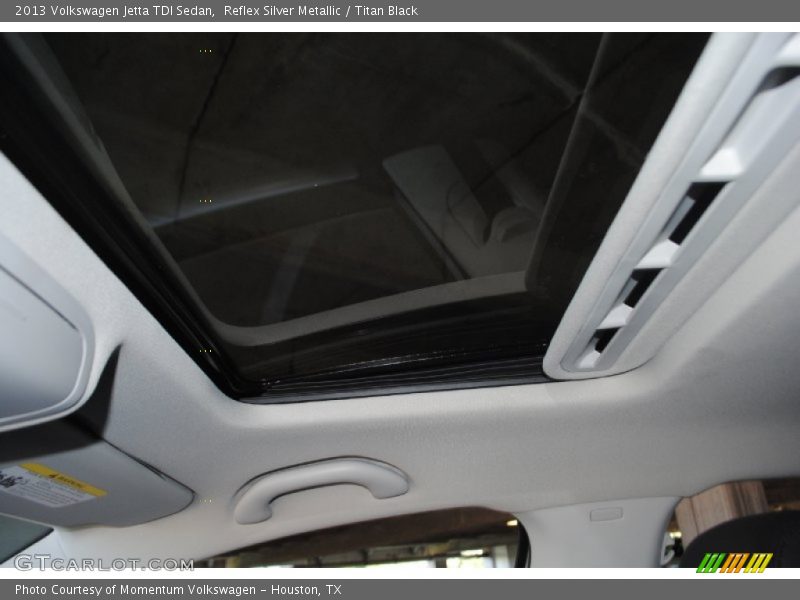 Reflex Silver Metallic / Titan Black 2013 Volkswagen Jetta TDI Sedan