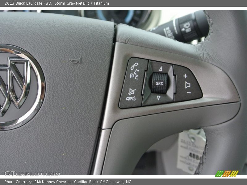 Storm Gray Metallic / Titanium 2013 Buick LaCrosse FWD