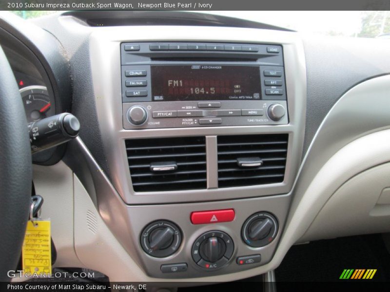 Newport Blue Pearl / Ivory 2010 Subaru Impreza Outback Sport Wagon