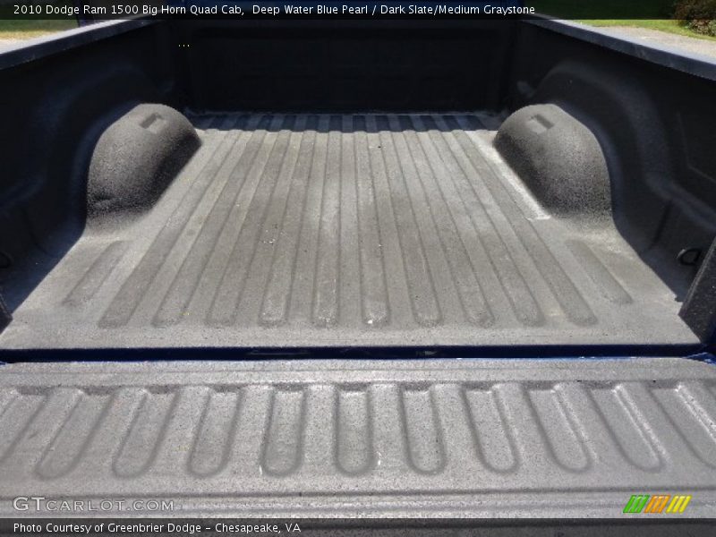 Deep Water Blue Pearl / Dark Slate/Medium Graystone 2010 Dodge Ram 1500 Big Horn Quad Cab