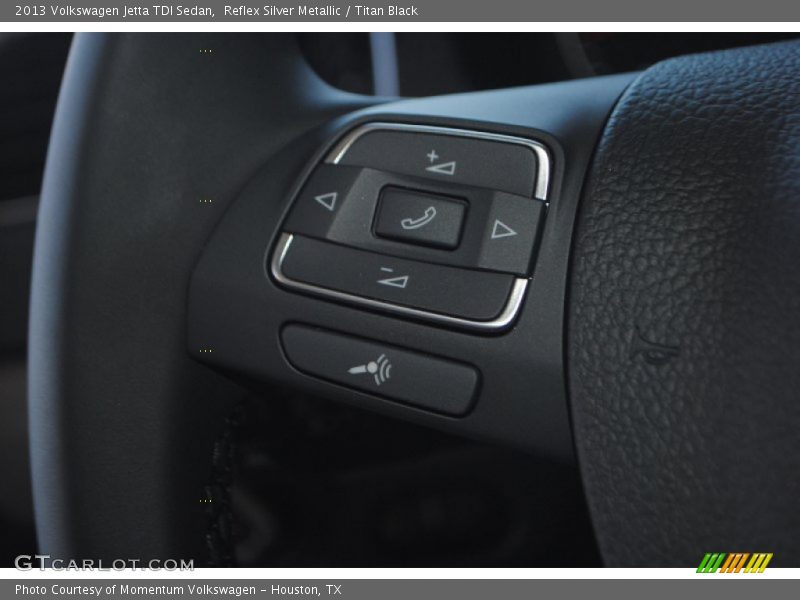 Reflex Silver Metallic / Titan Black 2013 Volkswagen Jetta TDI Sedan