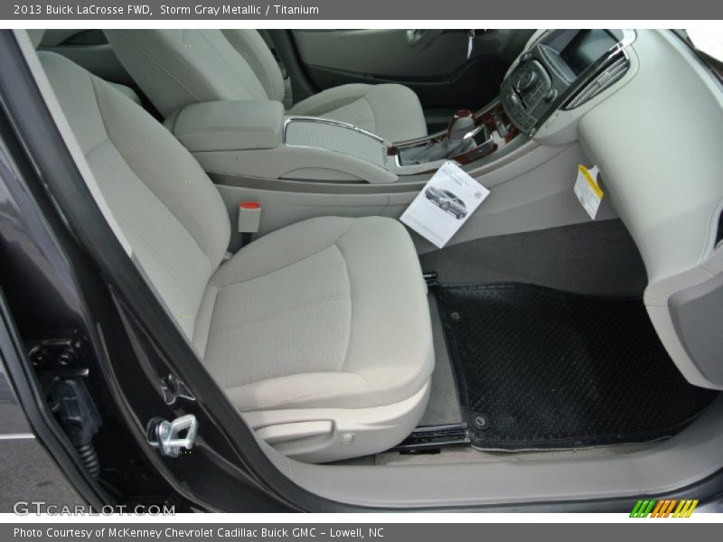 Storm Gray Metallic / Titanium 2013 Buick LaCrosse FWD