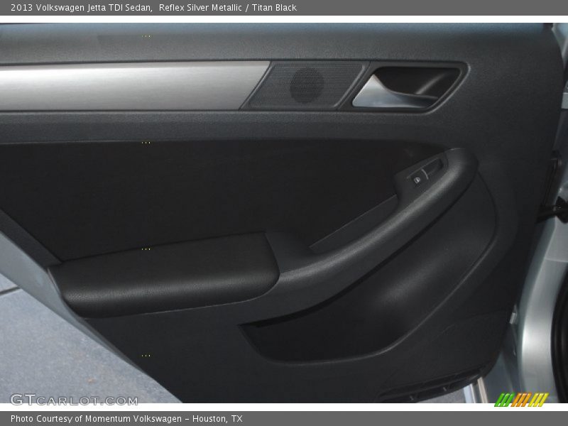 Reflex Silver Metallic / Titan Black 2013 Volkswagen Jetta TDI Sedan