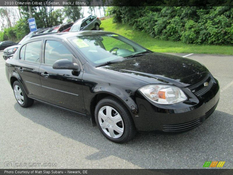 Black / Ebony 2010 Chevrolet Cobalt LT Sedan