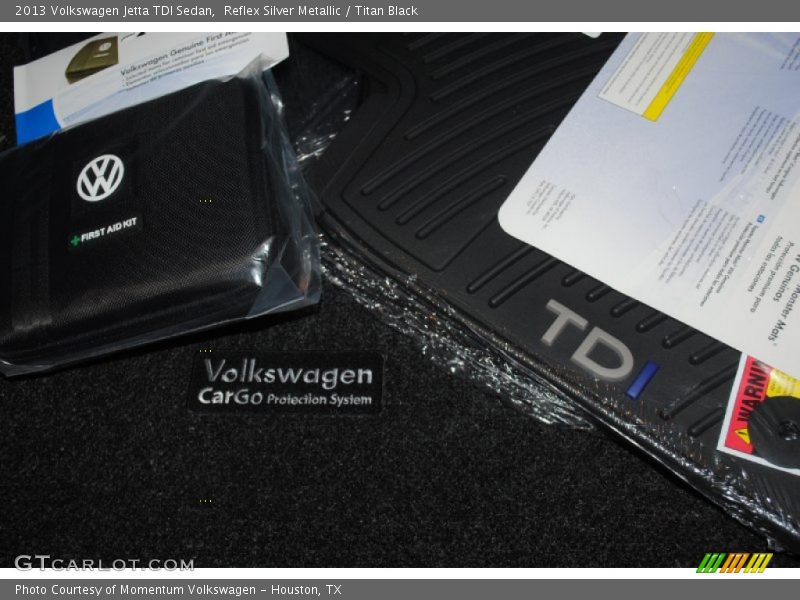 Reflex Silver Metallic / Titan Black 2013 Volkswagen Jetta TDI Sedan