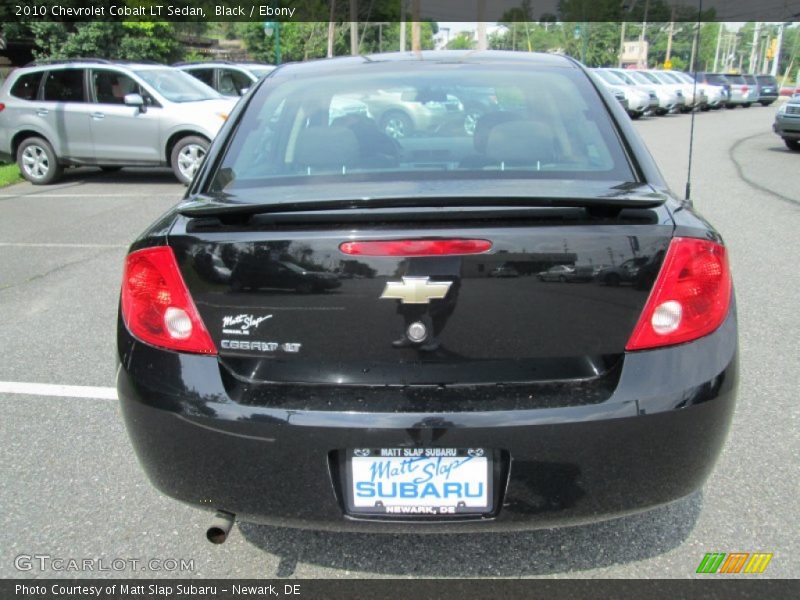 Black / Ebony 2010 Chevrolet Cobalt LT Sedan