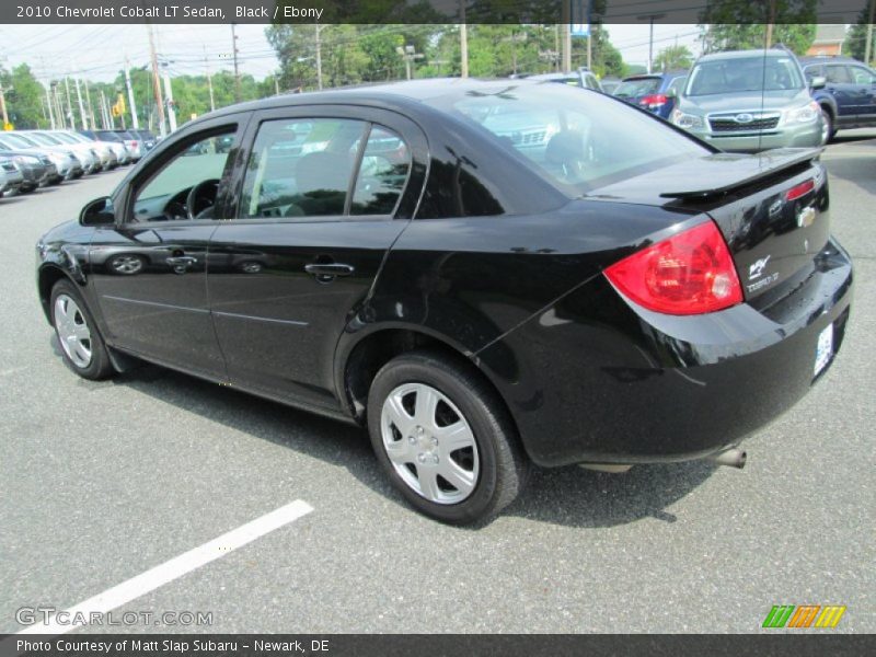 Black / Ebony 2010 Chevrolet Cobalt LT Sedan