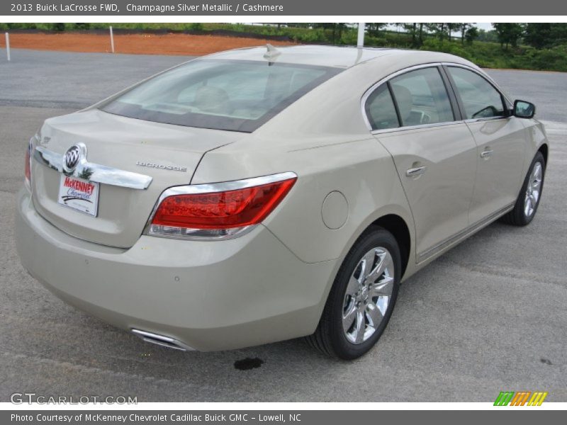 Champagne Silver Metallic / Cashmere 2013 Buick LaCrosse FWD