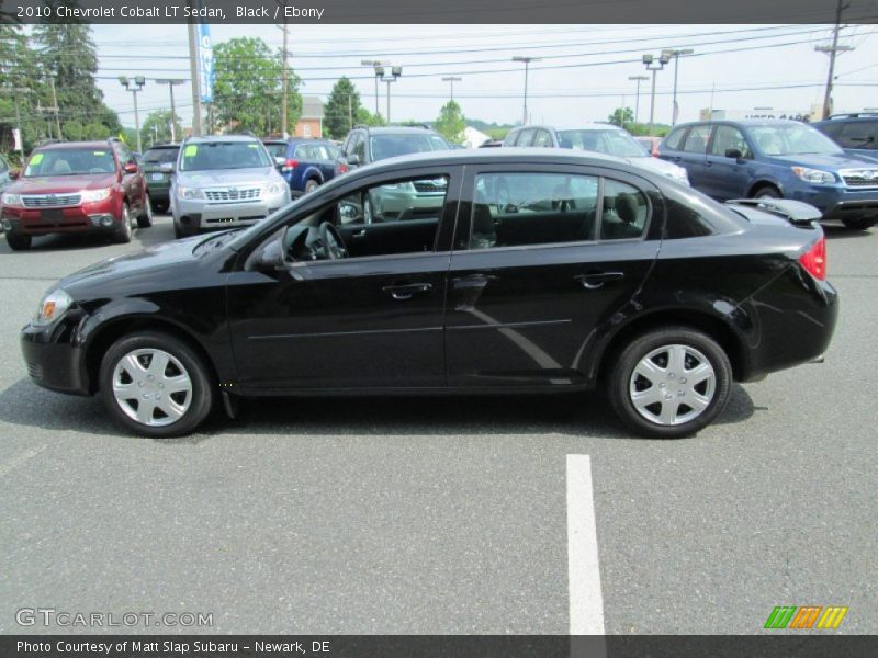 Black / Ebony 2010 Chevrolet Cobalt LT Sedan