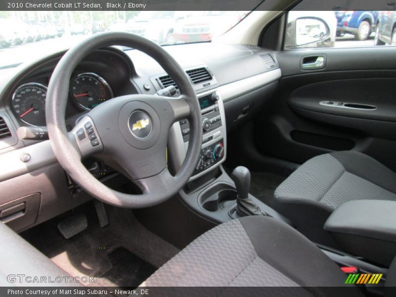 Black / Ebony 2010 Chevrolet Cobalt LT Sedan