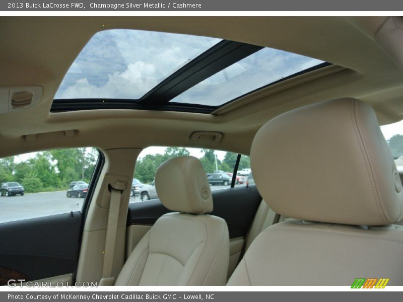 Sunroof of 2013 LaCrosse FWD