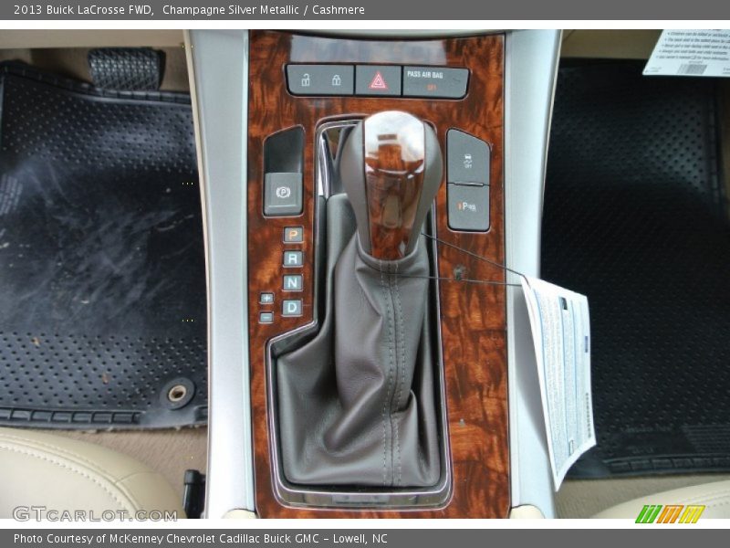  2013 LaCrosse FWD 6 Speed Automatic Shifter