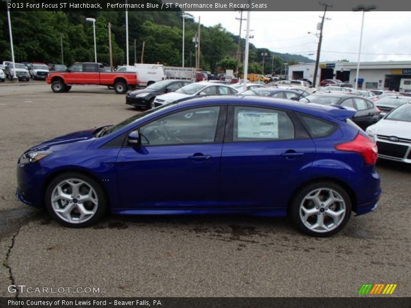  2013 Focus ST Hatchback Performance Blue