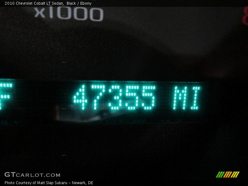 Black / Ebony 2010 Chevrolet Cobalt LT Sedan
