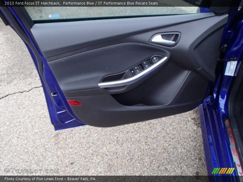 Door Panel of 2013 Focus ST Hatchback