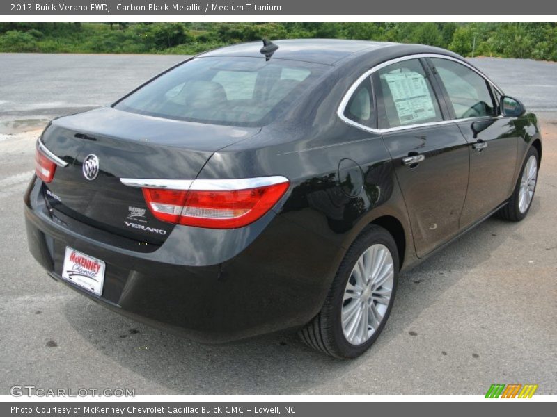 Carbon Black Metallic / Medium Titanium 2013 Buick Verano FWD
