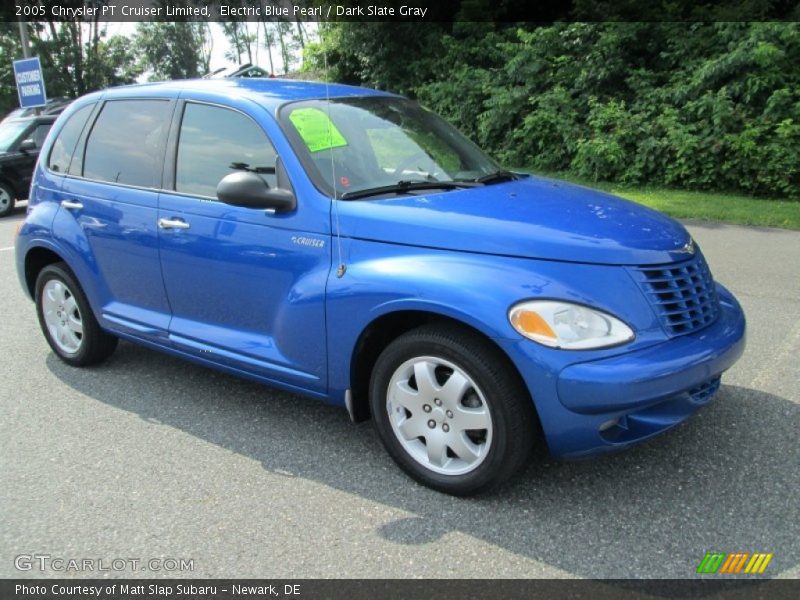 Electric Blue Pearl / Dark Slate Gray 2005 Chrysler PT Cruiser Limited