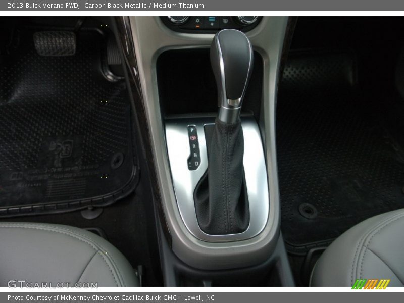 Carbon Black Metallic / Medium Titanium 2013 Buick Verano FWD