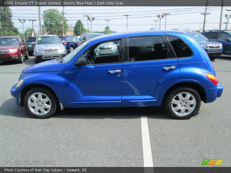 Electric Blue Pearl / Dark Slate Gray 2005 Chrysler PT Cruiser Limited