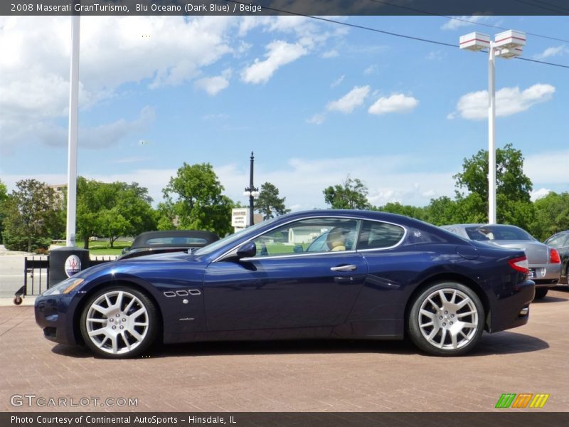 Blu Oceano (Dark Blue) / Beige 2008 Maserati GranTurismo