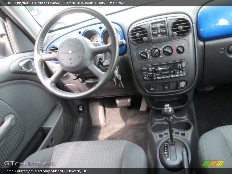 Electric Blue Pearl / Dark Slate Gray 2005 Chrysler PT Cruiser Limited