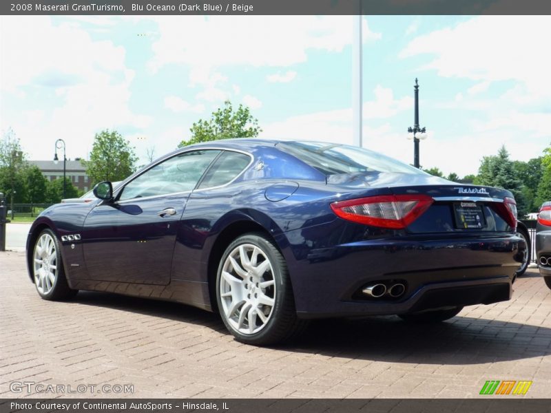 Blu Oceano (Dark Blue) / Beige 2008 Maserati GranTurismo