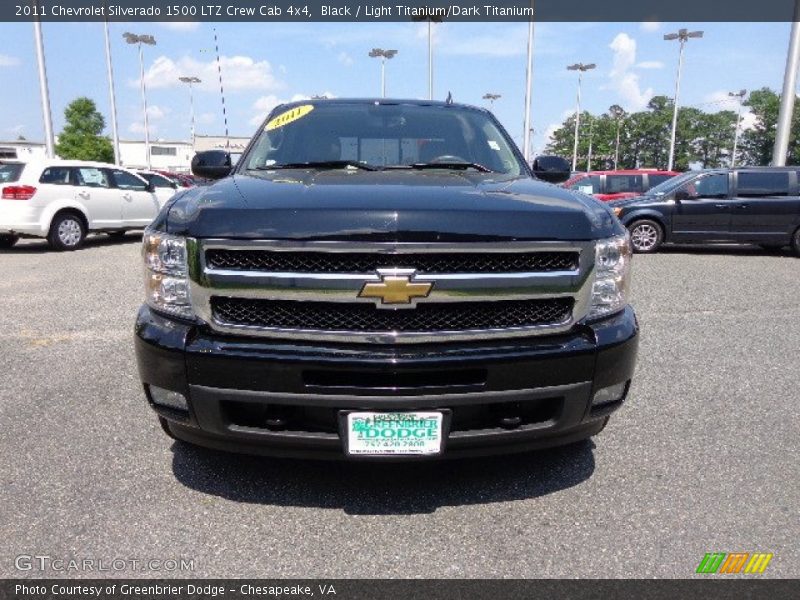 Black / Light Titanium/Dark Titanium 2011 Chevrolet Silverado 1500 LTZ Crew Cab 4x4